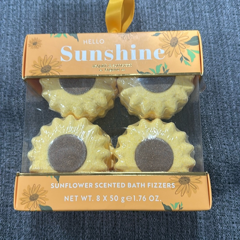 Hello Sunshine bath fizzers